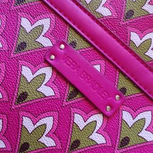 Vera Bradley pink vinyl purse